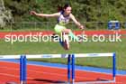 Hurdles, 2026 North Eastern Track and Field Champs, Shildon, County Durham. Photo: David T. Hewitson/Sports for All Pics